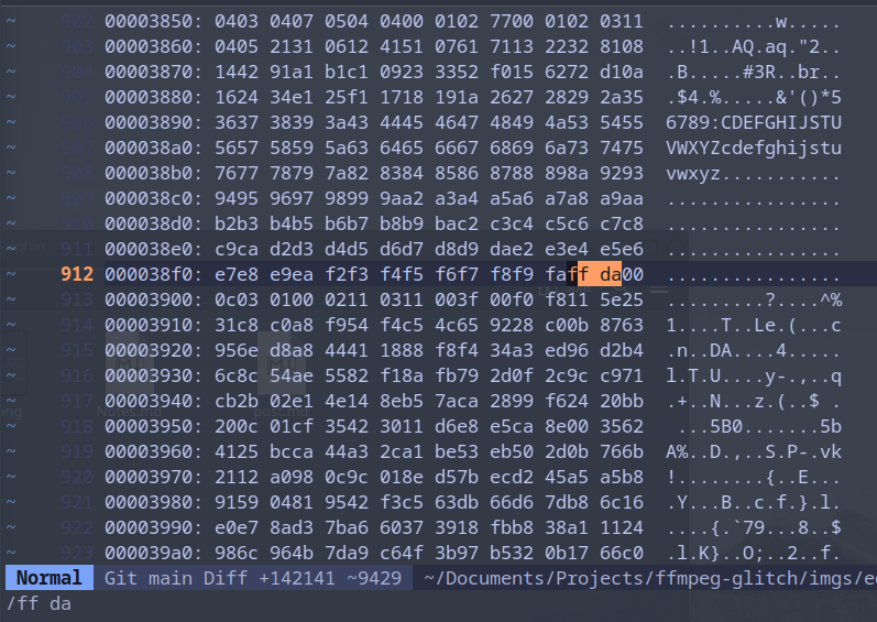 this instance of ffda was further than the only other instance