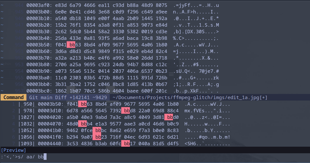  spaces to target data area